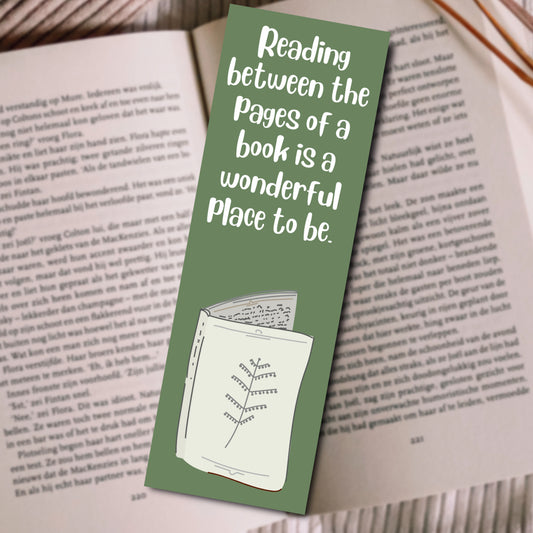 Bookmarks “between the pages” Green