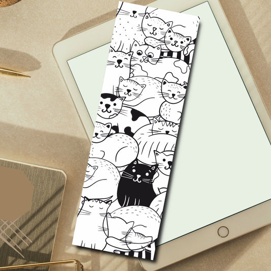 Bookmarks Cats Coloring