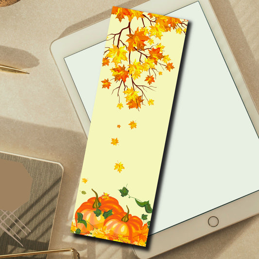 Bookmarks Fall Leaves