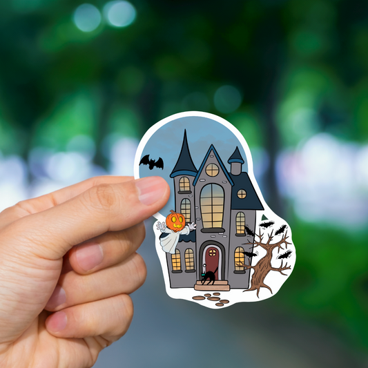 Sticker Haunted House