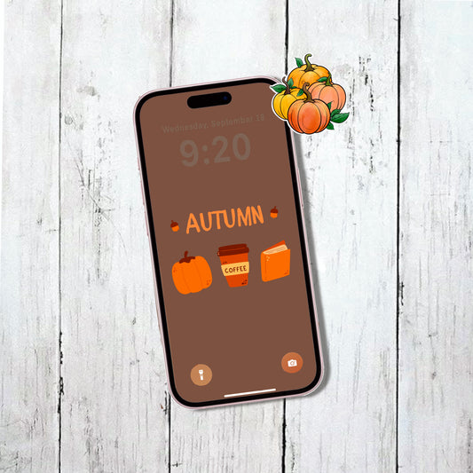 Cellphone Wallpaper Autumn Pumpkin